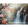 B708 - Kristalinis krioklys (Crystalline Waterfall) siuvinėjimo rinkinys Luca-S
