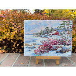 K261 - Ežero namas (The Lake House) siuvinėjimo rinkinys Merejka