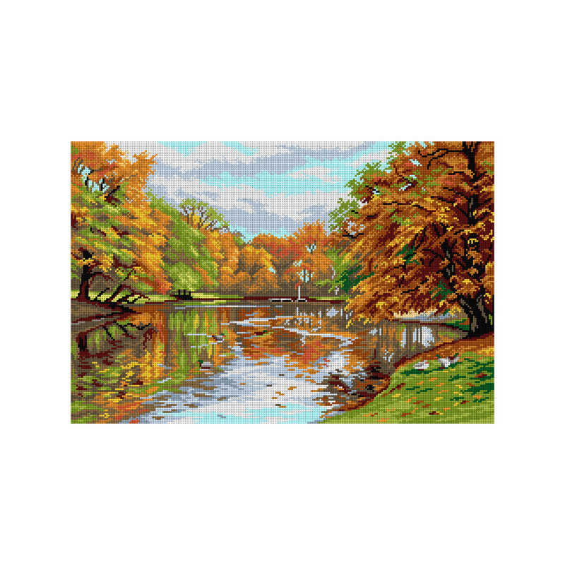 SA3419 40x60 cm kanva su atspaustu piešiniu Orchidea
