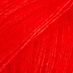 61 - ugninė raudona DROPS Kid-Silk