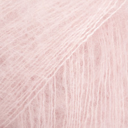 63 - pudros rausva DROPS Kid-Silk