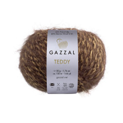 6541 - beige-rudas melanžas Gazzal Teddy
