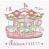 LETI L8046 - Kūdikių karuselė (Baby Carousel) siuvinėjimo rinkinys Letistitch