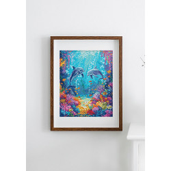 L9911 - Jūros gyvenimas (Sea Life) siuvinėjimo rinkinys Letistitch