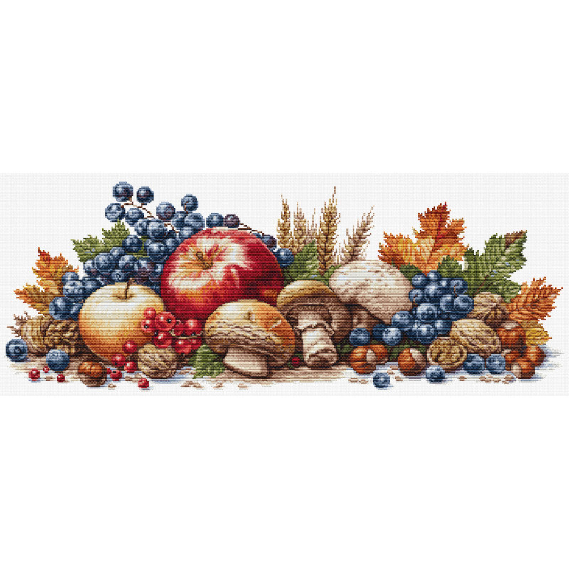 BU5071 - Rudens derlius (Autumn Harvest) siuvinėjimo rinkinys Luca-S BU5071 - Rudens derlius (Autumn Harvest) siuvinėjimo rinkinys Luca-S