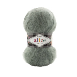 180 - pušies žalia Alize Mohair Classic