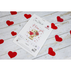 B1421 - Aš tave myliu (I Love You)  siuvinėjimo rinkinys Luca-S