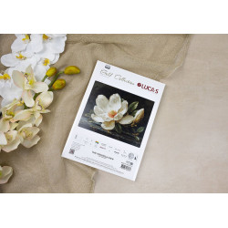 B713 - Magnolija Dew  (The Magnolia Dew)  siuvinėjimo rinkinys Luca-S