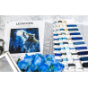 L9923 - Vidurnakčio sniegas (Midnight snowfall) siuvinėjimo rinkinys Letistitch