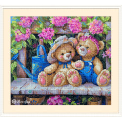 K265 - Sodo draugai (Garden Friends) siuvinėjimo rinkinys Merejka