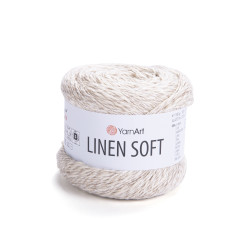 7303 - natūrali YarnArt Linen Soft