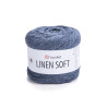 7316 - mėlynai pilka YarnArt Linen Soft