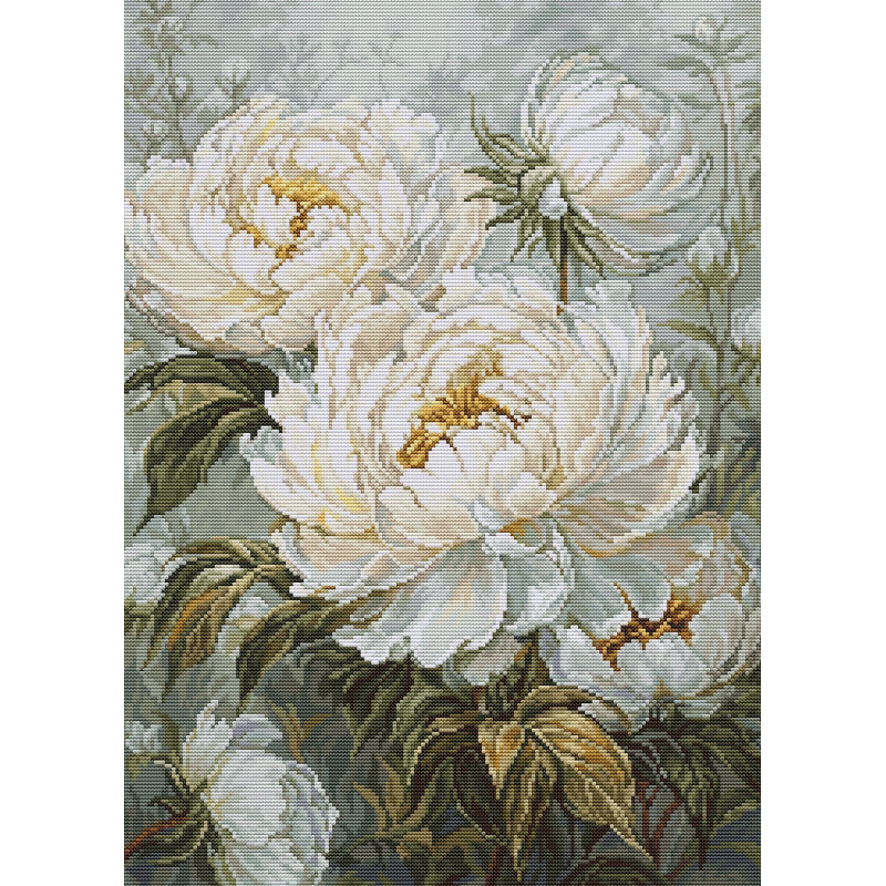 G715 - Pavasario šviesos bijūnai (The Light of Spring Peonies) siuvinėjimo rinkinys Luca-S G715 - Pavasario šviesos bijūnai (The Light of Spring Peonies) siuvinėjimo rinkinys Luca-S