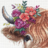 D70-35449 - Highland Cow siuvinėjimo rinkinys Dimensions