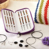Knitpro Symfonie 20670 prisukamų Tuniso vąšelių rinkinys