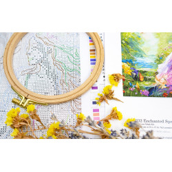L9932 - Užburiantis pavasaris (Enchanted Spring) siuvinėjimo rinkinys Letistitch