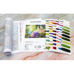 L9932 - Užburiantis pavasaris (Enchanted Spring) siuvinėjimo rinkinys Letistitch