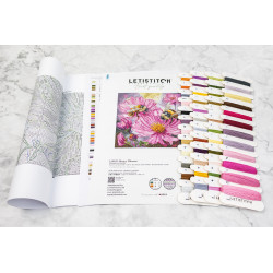 L9933 - Medaus žiedai (Honey Blooms) siuvinėjimo rinkinys Letistitch