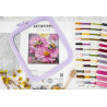 L9933 - Medaus žiedai (Honey Blooms) siuvinėjimo rinkinys Letistitch