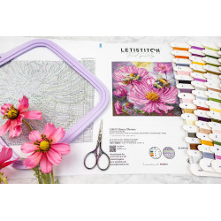 L9933 - Medaus žiedai (Honey Blooms) siuvinėjimo rinkinys Letistitch