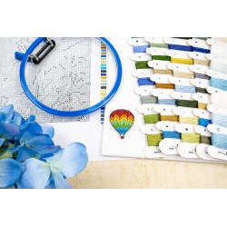 L9934 - Mėlyna harmonija (Blue Harmony) siuvinėjimo rinkinys Letistitch