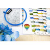 L9934 - Mėlyna harmonija (Blue Harmony) siuvinėjimo rinkinys Letistitch