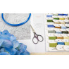 L9934 - Mėlyna harmonija (Blue Harmony) siuvinėjimo rinkinys Letistitch