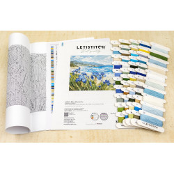 L9934 - Mėlyna harmonija (Blue Harmony) siuvinėjimo rinkinys Letistitch