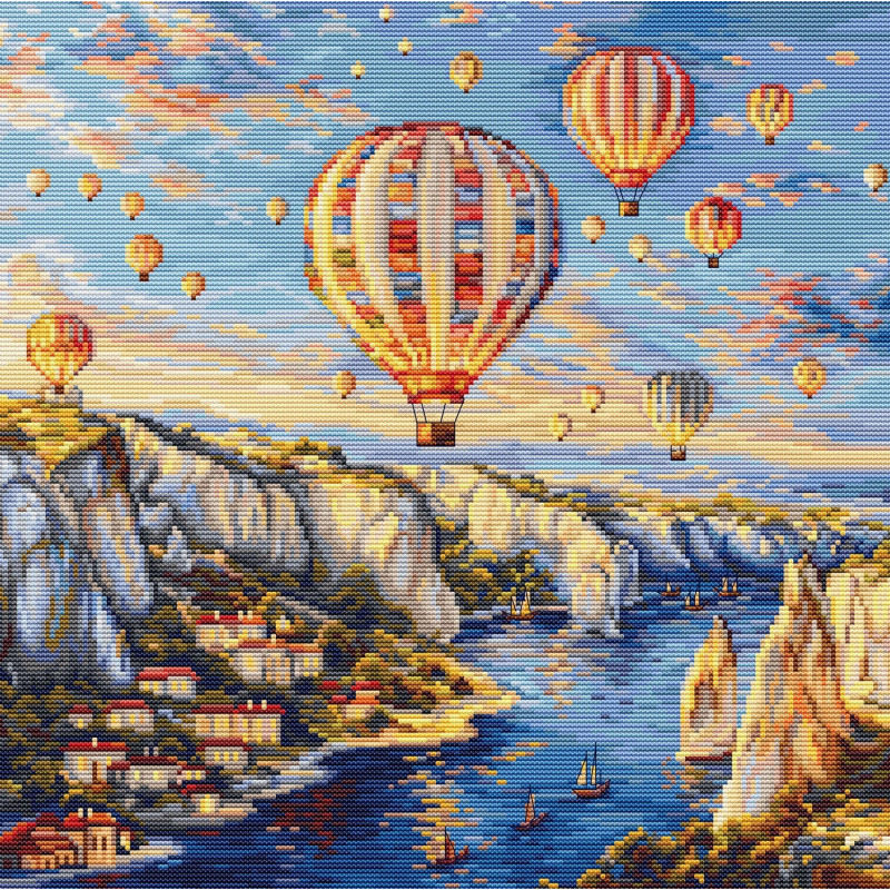 BU5082 - Cappadocia siuvinėjimo rinkinys Luca-S BU5082 - Cappadocia siuvinėjimo rinkinys Luca-S