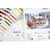 BU5084 - Kalėdų senelio vizitas (Santa’s Visit) siuvinėjimo rinkinys Luca-S