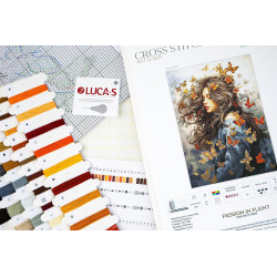 BU5085 - Aistra skrydžiui (Passion in Flight) siuvinėjimo rinkinys Luca-S