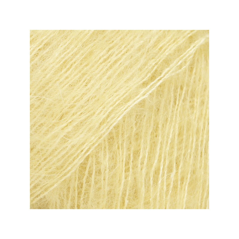 73 - miglotai geltona DROPS Kid-Silk