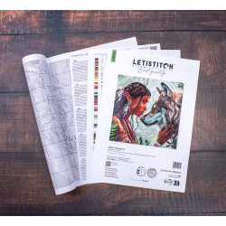 L9948 - Sielos ryšys (Soulbond) siuvinėjimo rinkinys Letistitch