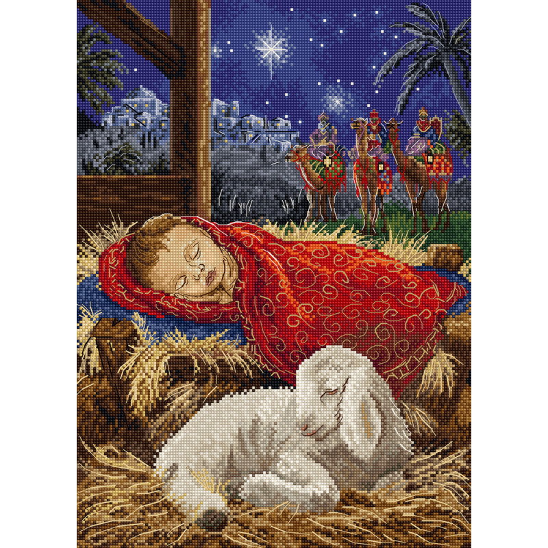 L9952 - Kūdikėlis Jėzus (Baby Jesus) siuvinėjimo rinkinys Letistitch