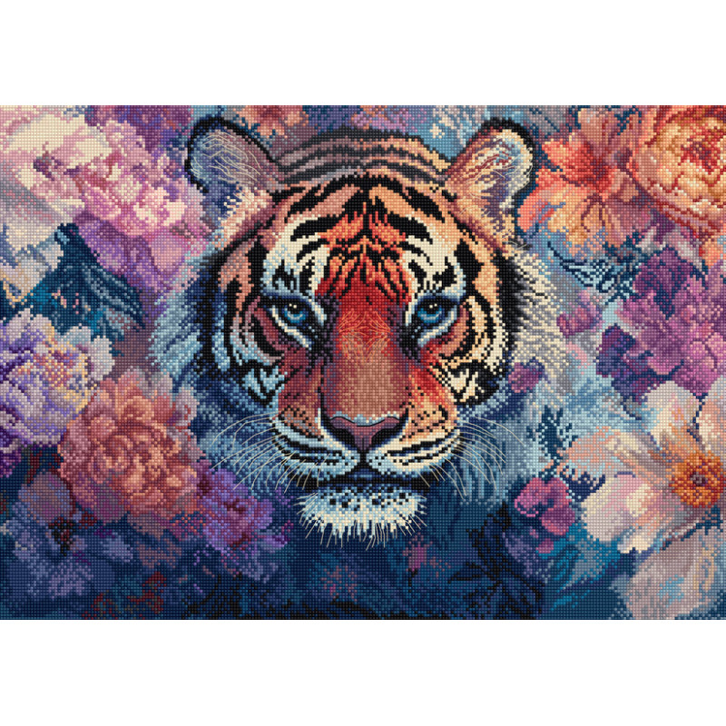 L9957 - Laukinės gamtos akys (Eyes of the Wild) siuvinėjimo rinkinys Letistitch