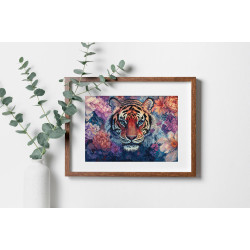 L9957 - Laukinės gamtos akys (Eyes of the Wild) siuvinėjimo rinkinys Letistitch