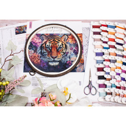 L9957 - Laukinės gamtos akys (Eyes of the Wild) siuvinėjimo rinkinys Letistitch