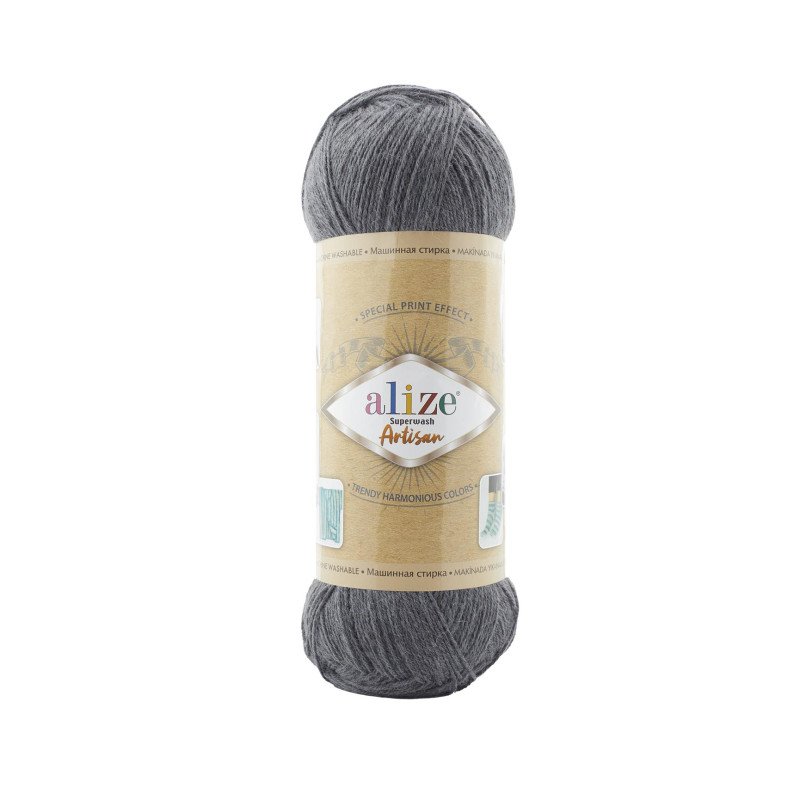 871 - anglies pilka Alize Superwash Artisan