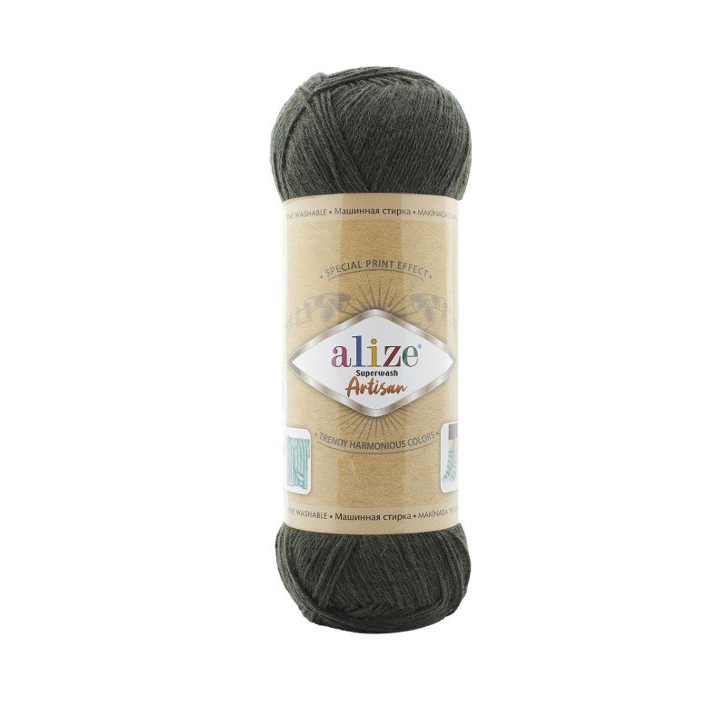 873 - chaki Alize Superwash Artisan
