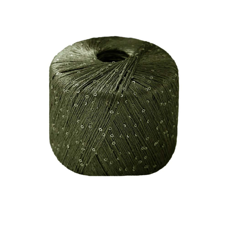 31162 - chaki Lana Gatto Paillettes