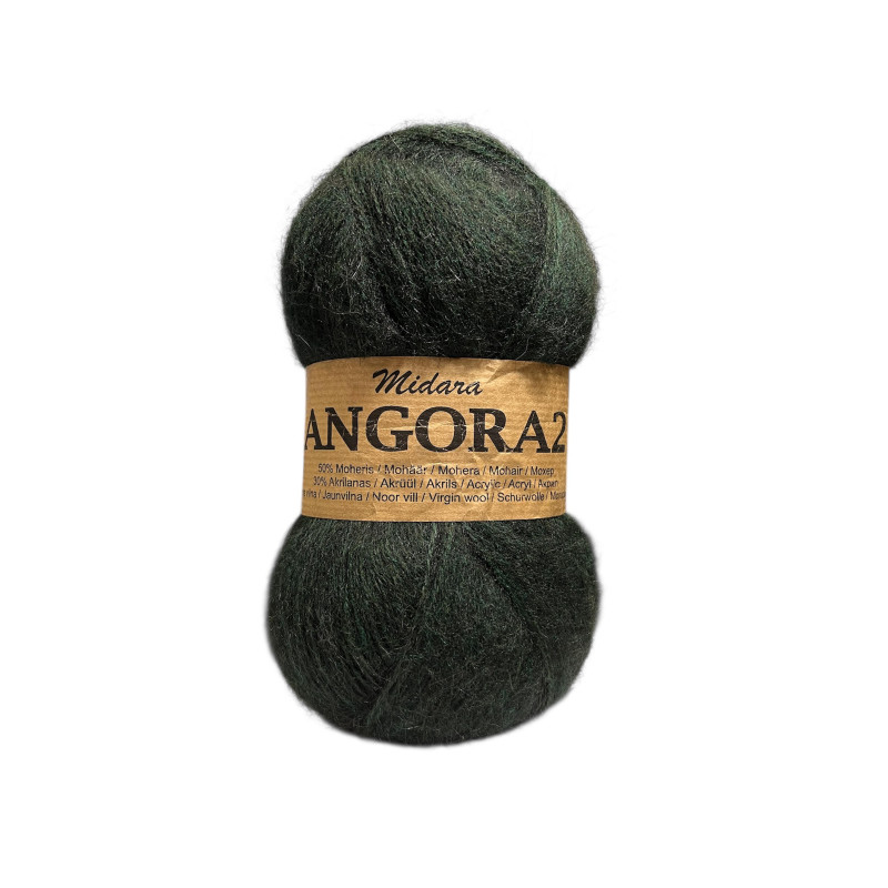 480 - tamsi žalia Midara Angora 2