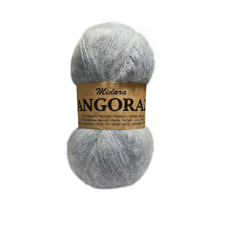 545 - melsvai pilka Midara Angora 2