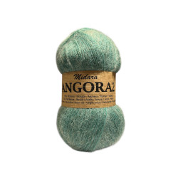 435 - melsvai žalia Midara Angora 2