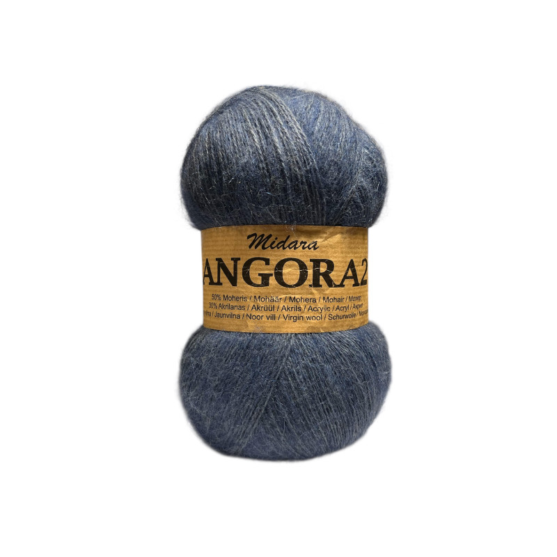 625 - džinso mėlyna Midara Angora 2