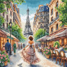 P126 - Iš Paryžiaus su meile (From Paris with Love) siuvinėjimo rinkinys AVA Stitch