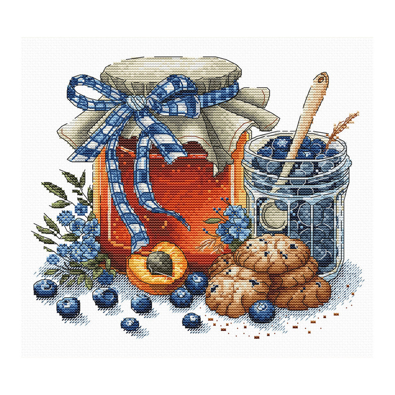 P150 - Naminiai skanėstai (Home made Delights) siuvinėjimo rinkinys AVA Stitch