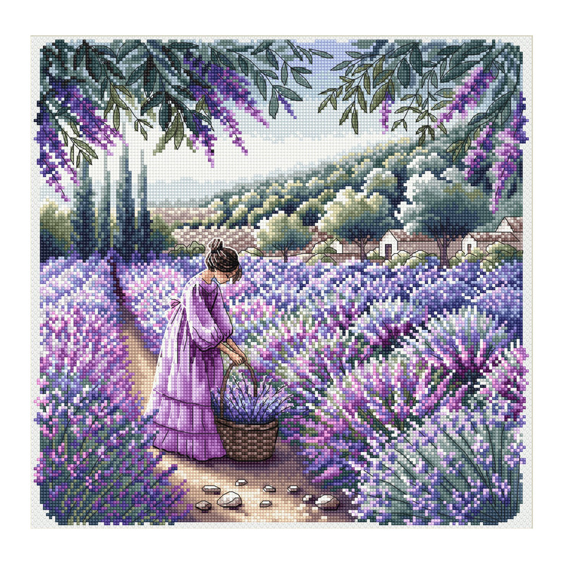 P031 - Provanso kvepalai (Perfume of Provence) siuvinėjimo rinkinys AVA Stitch