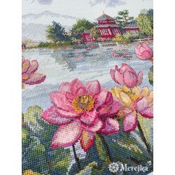 K281 - Lotoso sapnai (Lotus Dreams) siuvinėjimo rinkinys Merejka