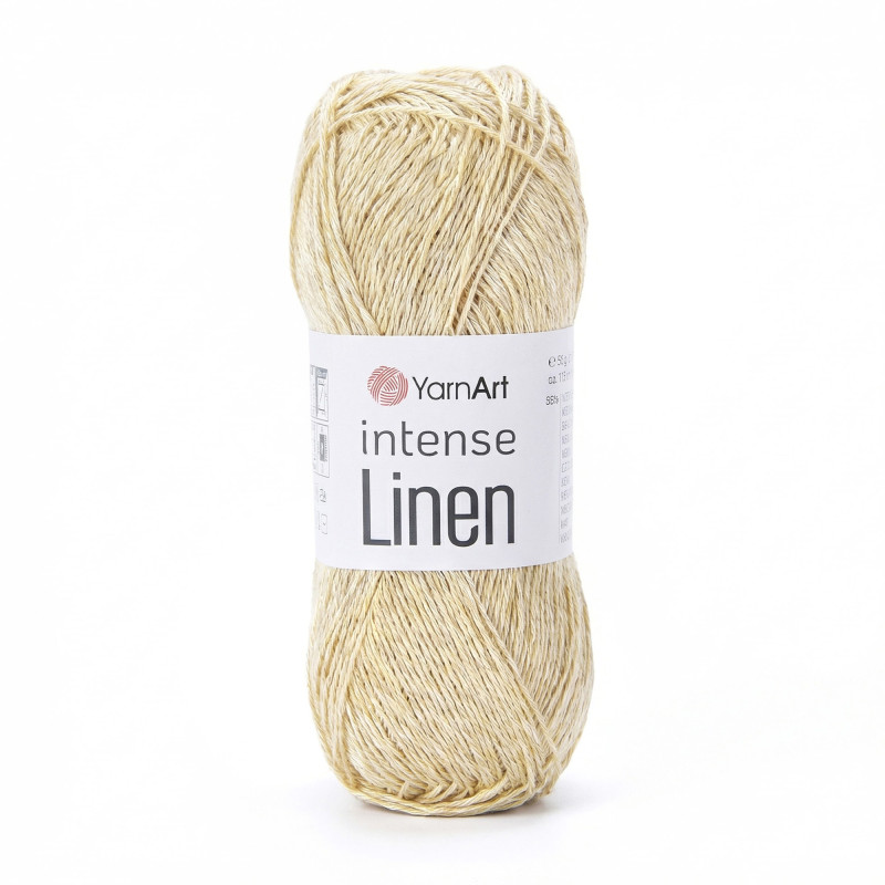 4102 - smėlio YarnArt Intense Linen