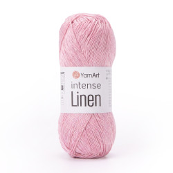 4109 - šviesi rožinė YarnArt Intense Linen
